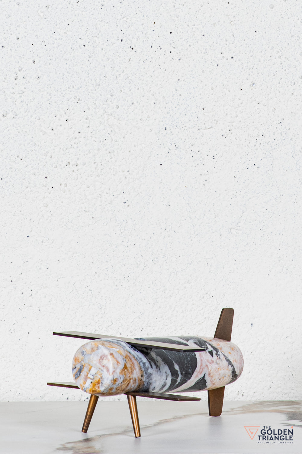 Arova Marble Plane TableTop Decor