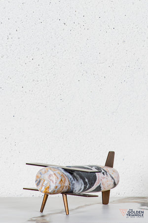 Arova Marble Plane TableTop Decor