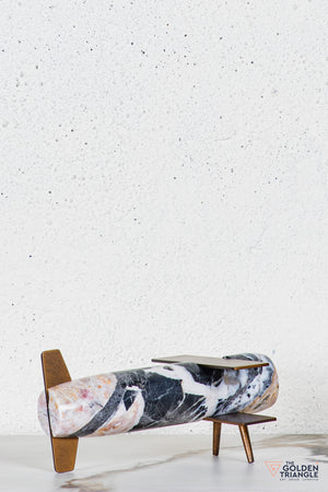 Arova Marble Plane TableTop Decor