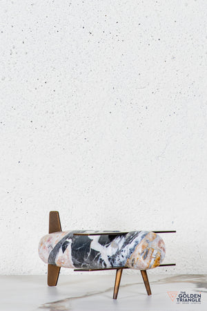 Arova Marble Plane TableTop Decor
