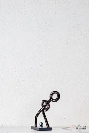 Swingo Tabletop Decor - Gunmetal