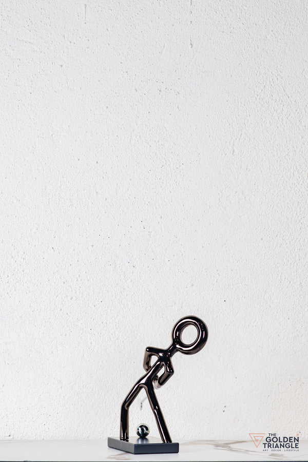 Swingo Tabletop Decor - Gunmetal