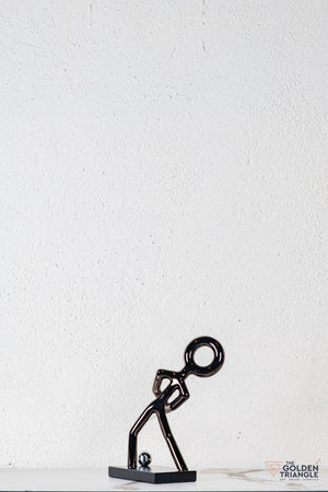 Swingo Tabletop Decor - Gunmetal