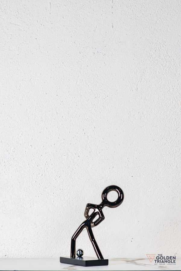 Swingo Tabletop Decor - Gunmetal