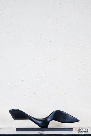 Zenvia Abstract Sculpture - Black