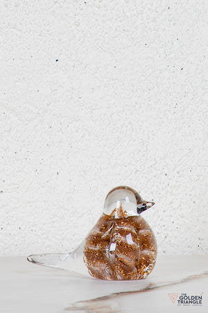 Zoro Bird Tabletop Décor - Amber