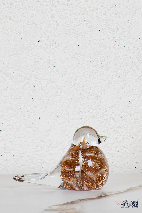 Zoro Bird Tabletop Décor - Amber