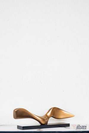 Zenvia Abstract Sculpture - Bronze