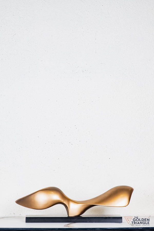 Zenvia Abstract Sculpture - Bronze