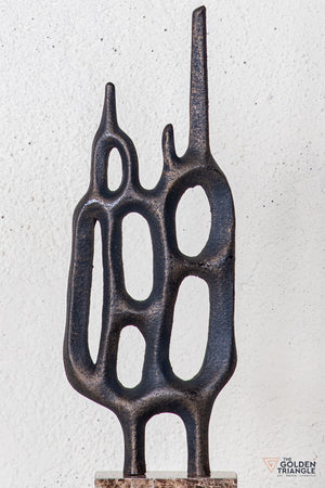 Fynor Abstract Sculpture - Antique Black