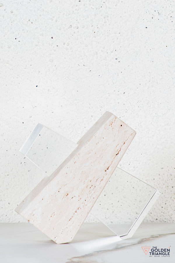 Oblo Tabletop Decor - Beige