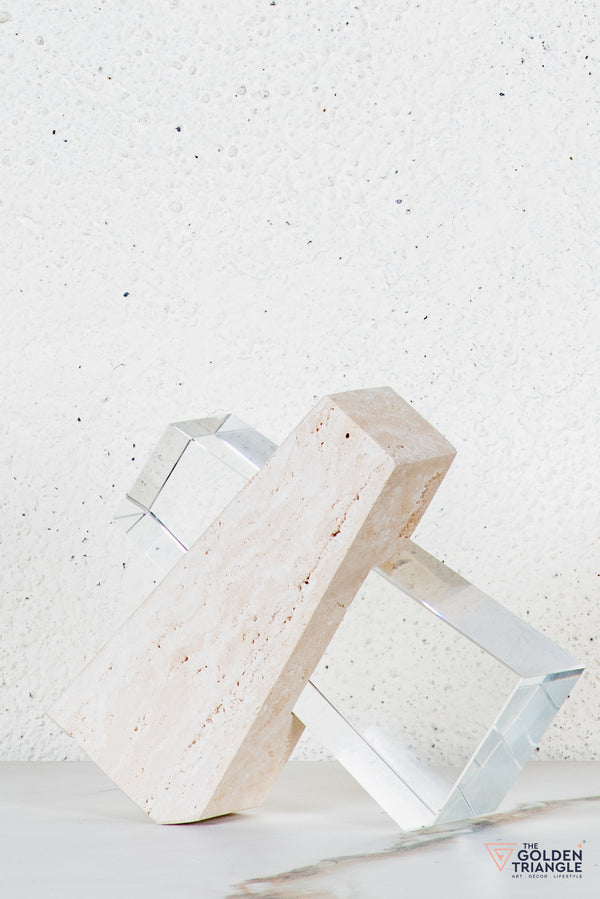 Oblo Tabletop Decor - Beige