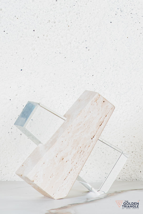 Oblo Tabletop Decor - Beige