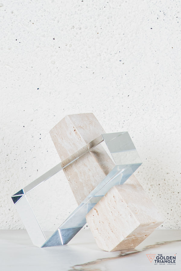 Oblo Tabletop Decor - Beige