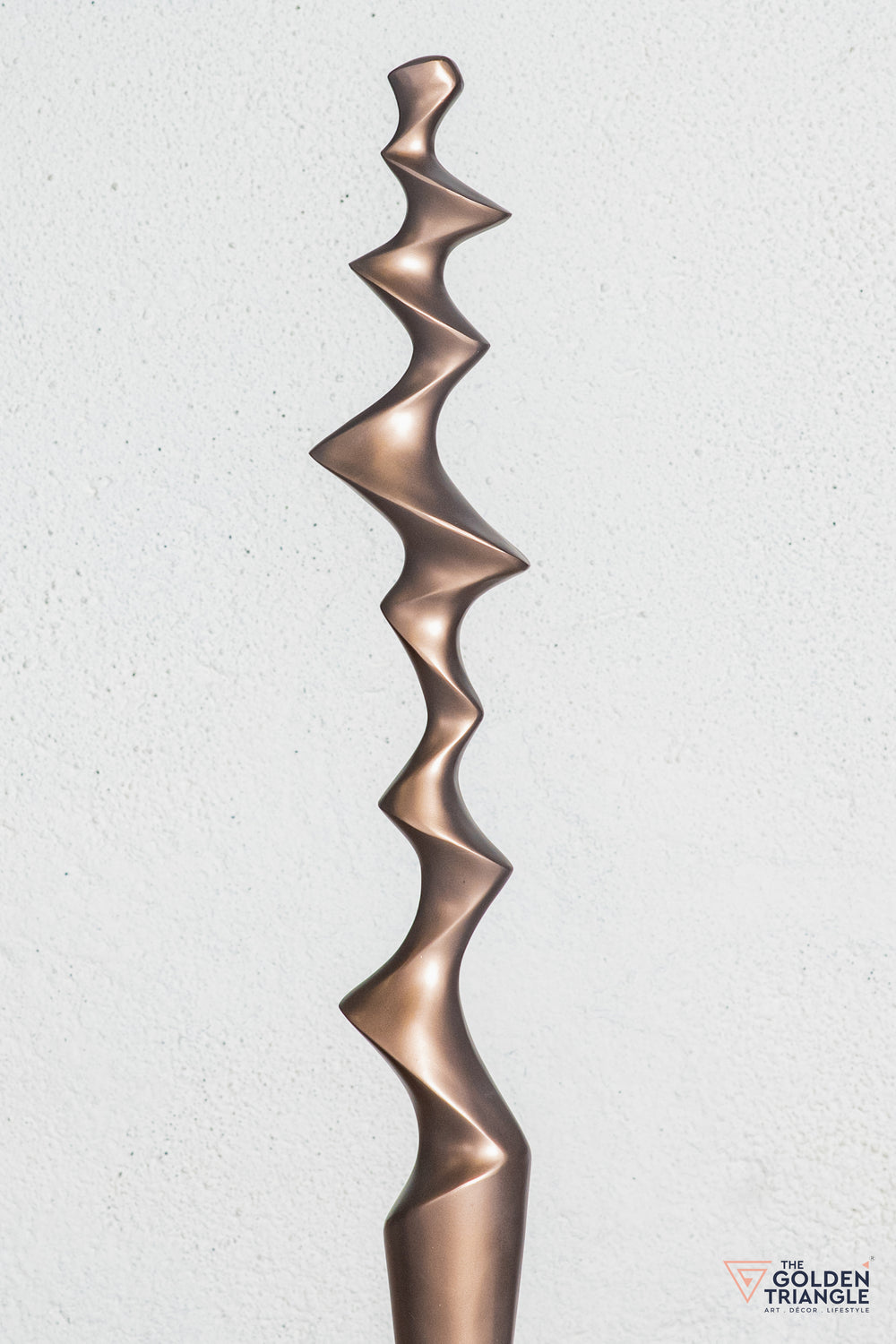 Tova Abstract Sculpture - Gold