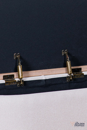 Astral Fabric Storage Bench - Beige