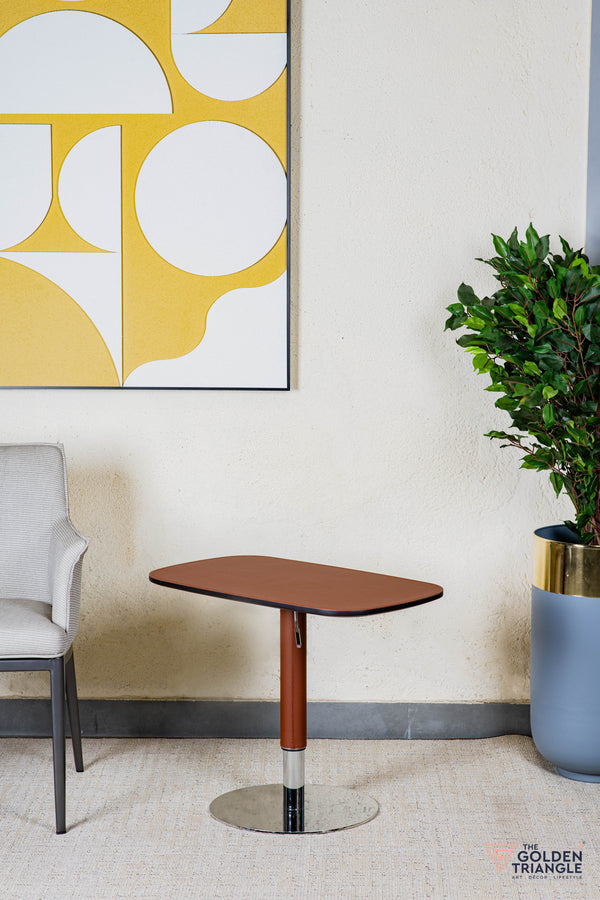 Monteo Adjustable Side Table - Tan