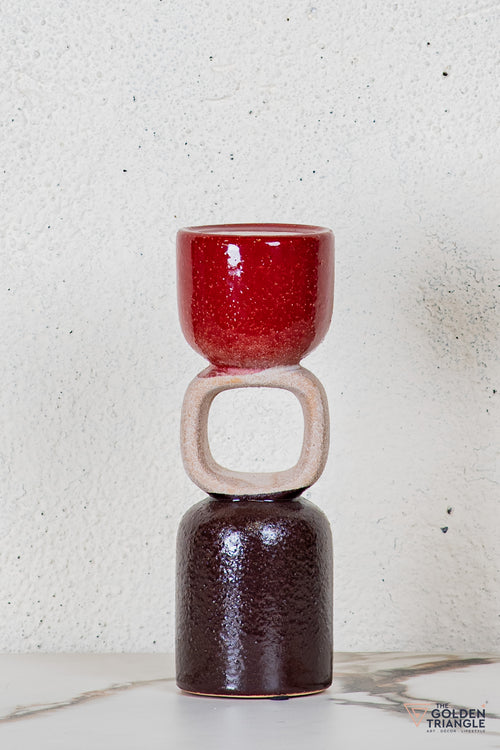 Vanta Ceramic Candle Stand
