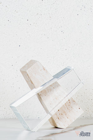 Oblo Tabletop Decor - Beige
