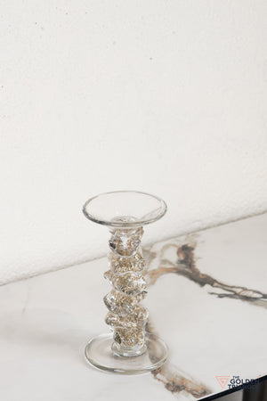 Zyra Glass Candle Stand