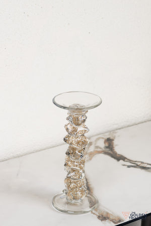 Zyra Glass Candle Stand