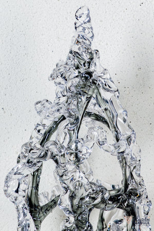 Evral Crystal Sculpture - Smoke