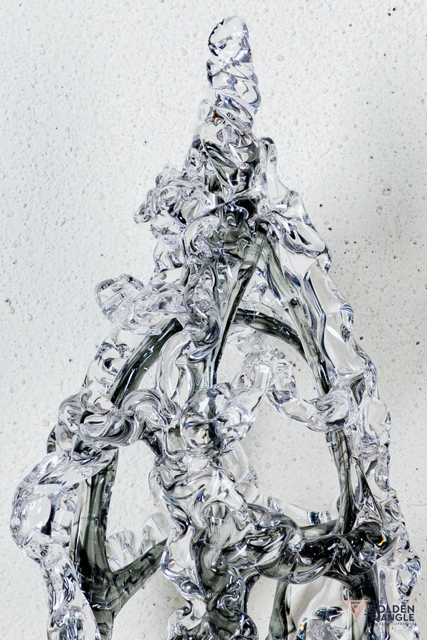 Evral Crystal Sculpture - Smoke