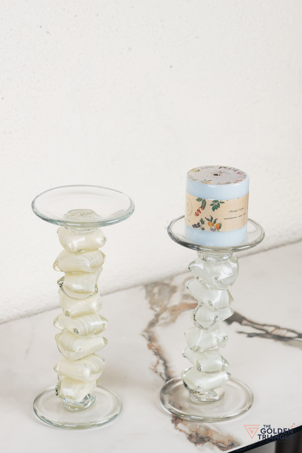 Virelle Glass Candle Stand