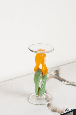 Nivalis Glass Candle Stand
