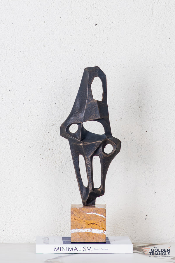 Cilo Abstract Sculpture - Antique Black