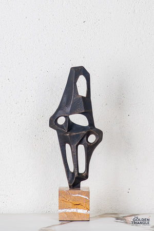 Cilo Abstract Sculpture - Antique Black