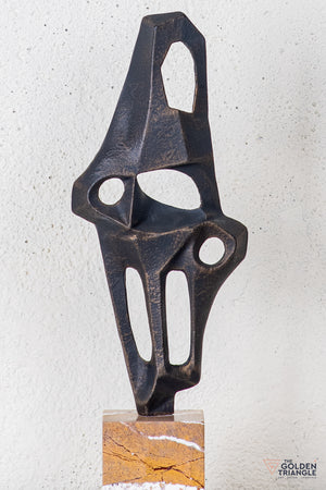 Cilo Abstract Sculpture - Antique Black