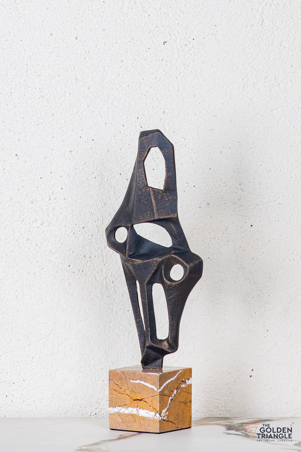 Cilo Abstract Sculpture - Antique Black