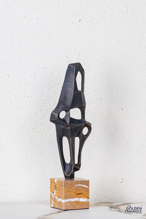 Cilo Abstract Sculpture - Antique Black