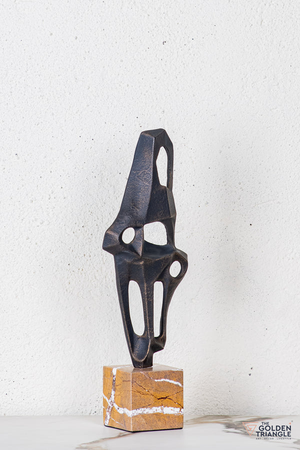 Cilo Abstract Sculpture - Antique Black