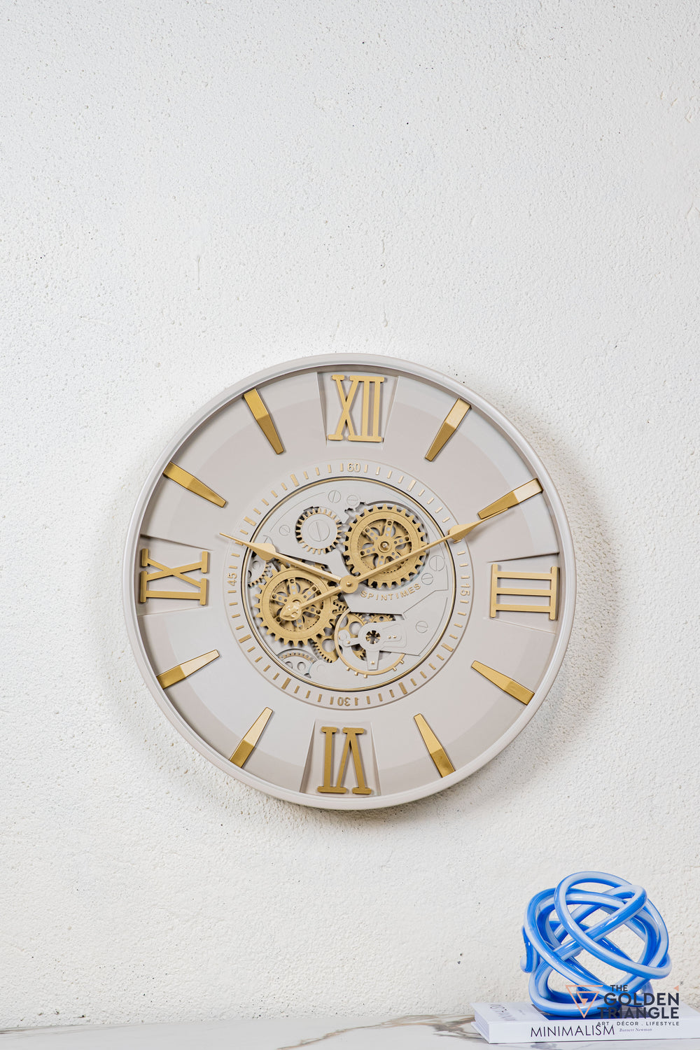 Curios Wall Clock - 24''