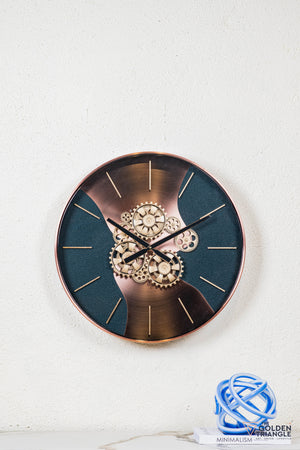 Aurel Wall Clock - 24" - Rosegold