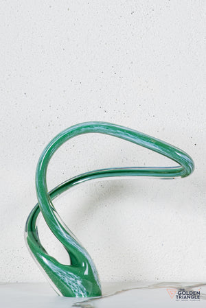 Radius Glass Sculpture - Green