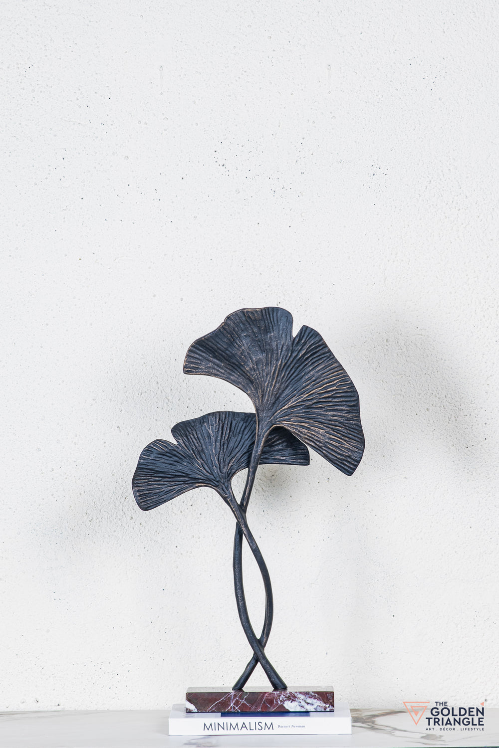 Zoon Floral Sculpture - Antique Black