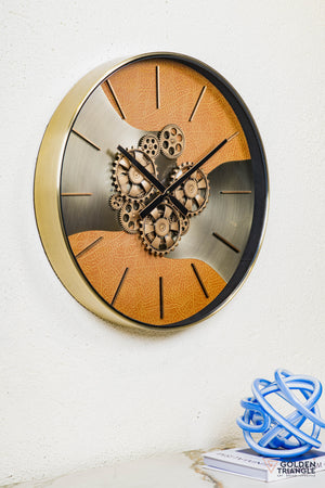 Aurel Wall Clock - 24" - Gold
