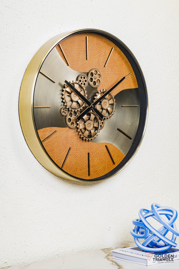 Aurel Wall Clock - 24" - Gold