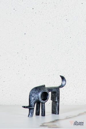 Zane Bull TableTop Decor - Black
