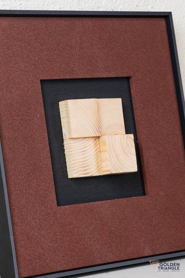 Textured Abstract 3D Wall Art Frame