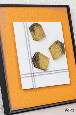 Textured Abstract 3D Wall Art Frame