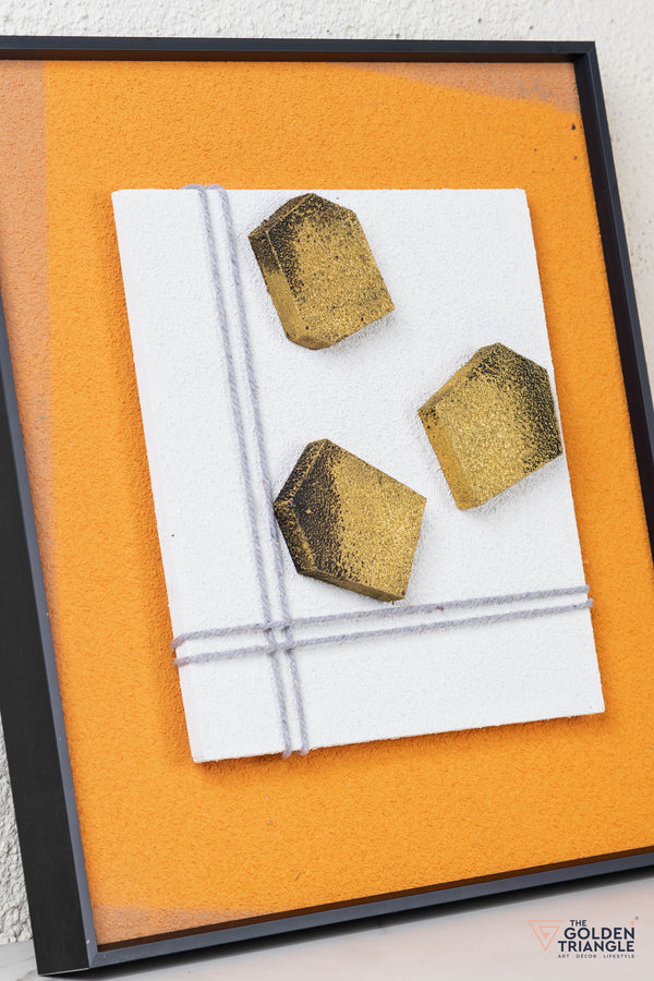 Textured Abstract 3D Wall Art Frame