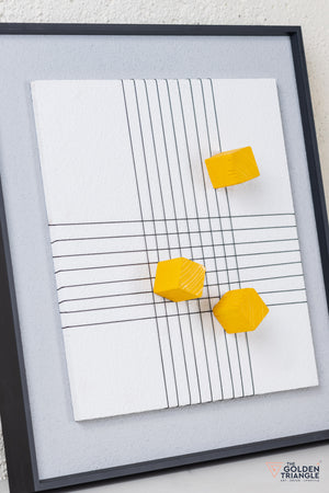 Textured Abstract 3D Wall Art Frame