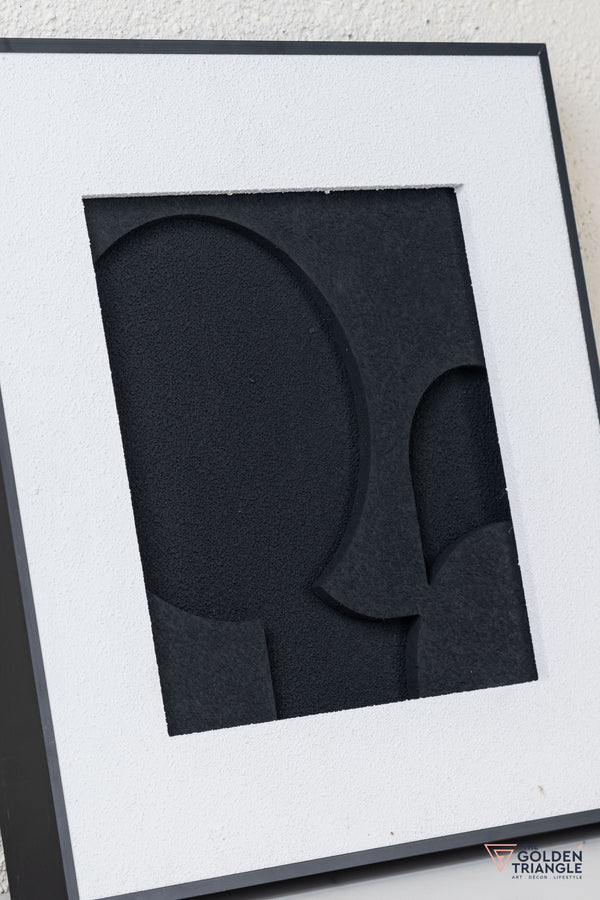 Textured Abstract 3D Wall Art Frame