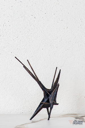 Rylix Abstract Sculpture - Antique Black