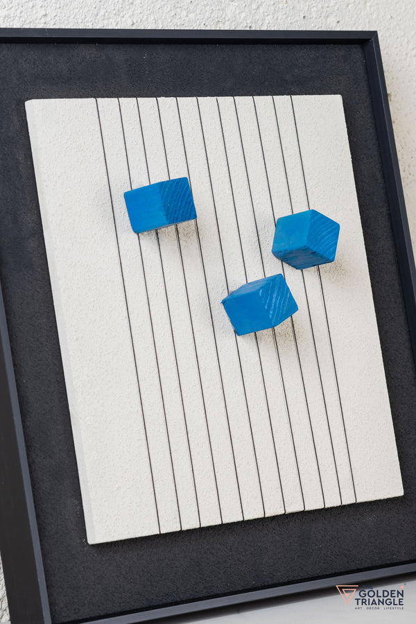Textured Abstract 3D Wall Art Frame
