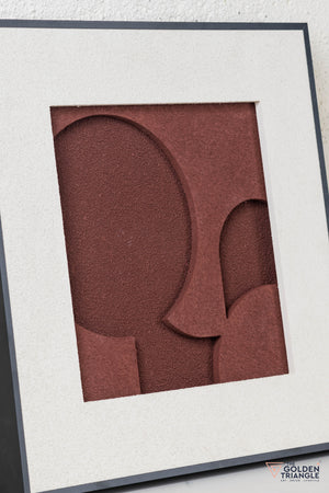 Textured Abstract 3D Wall Art Frame